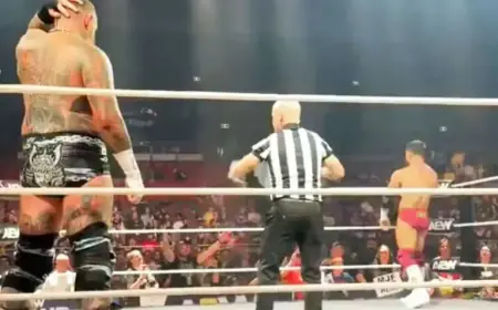 AEW Responds to Anti-ICE Chants During Grand Slam in Australia