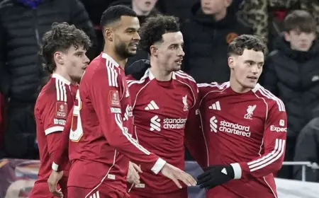 Liverpool vs Brighton: Salah returns to scoresheet as Reds cruise into FA Cup fifth round