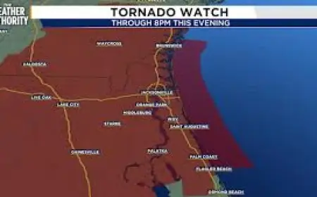 Severe Storm Threat Spreads Across the Southeast; Georgia Braces for Strong Storms and Isolated Tornadoes