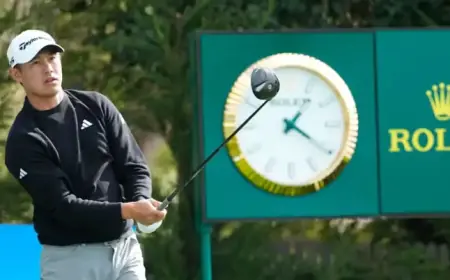 Collin Morikawa Excels with Career-Best Ball-Striking Round, Shooting 62