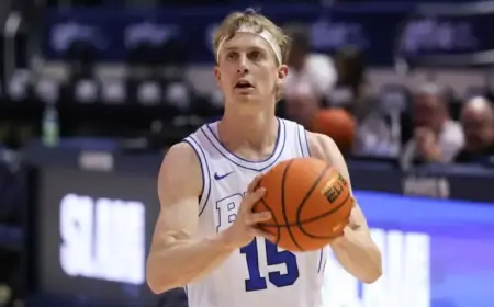 BYU Guard Richie Saunders Injures Lower Leg in Colorado Matchup