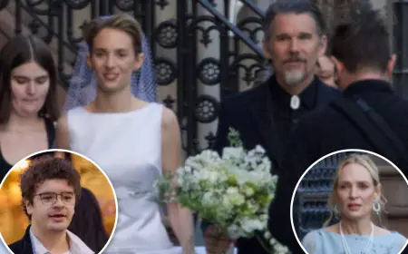 Maya Hawke Weds Christian Lee Hutson in Star-Studded Valentine’s Day Ceremony