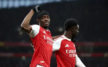 Arsenal Dominates Wigan 4-0: Impact of Madueke on Arteta and Eze, Saka’s Roles