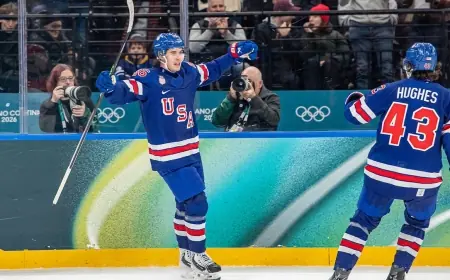 USA vs Germany Hockey: Team USA Men’s Hockey Rolls 5–1, Locks Quarterfinal Spot as Auston Matthews and Connor Hellebuyck Set the Tone
