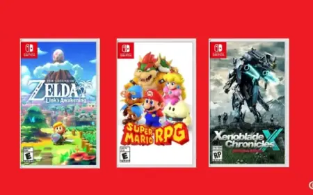 Nintendo Switch First-Party Games Discounted in New Sale