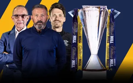 Rangers vs Hearts: Chermiti hat-trick swings title race as Ibrox thriller delivers 4-2