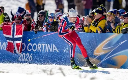 Johannes Høsflot Klæbo wins ninth Olympic gold as Norway captures men's cross‑country relay