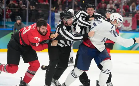 Tom Wilson Ejected After Fight Rocks Canada’s Olympic Win Over France