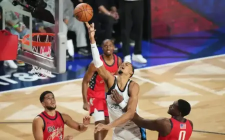 Kawhi Leonard Scores 31, Leads All-American Team to NBA All-Star Final