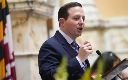 Wes Moore Presses Maryland Senate on Redistricting, Sparks Tension With GOP Leaders