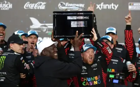 Tyler Reddick Triumphs in Thrilling Daytona 500 for Michael Jordan Racing Team