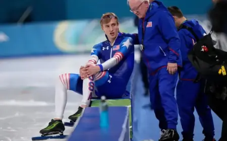 Olympic Champion Jordan Stolz Admits to Nerves Despite Winning Two Gold Medals