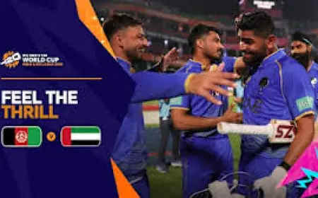Afghanistan Seek Quick Revival Against UAE After Stuttering World Cup Start