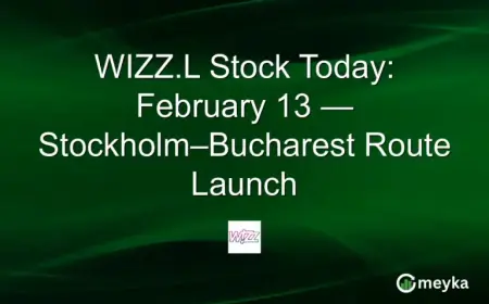 WIZZ.L Stock Update: Launching Stockholm-Bucharest Route on February 13