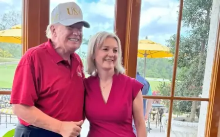 Liz Truss Posts Photo with Donald Trump, Declares Him ‘Right About Everything’