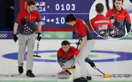 USA Men’s Curling Stuns Sweden, Boosts Medal Chances