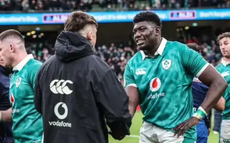 Edwin Edogbo Shines: Unforgettable Ireland Debut with Castle, Tackles, Beyoncé