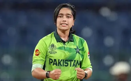 Fatima Sana, Sadia Iqbal, Muneeba Ali Shine in 3rd T20I vs South Africa