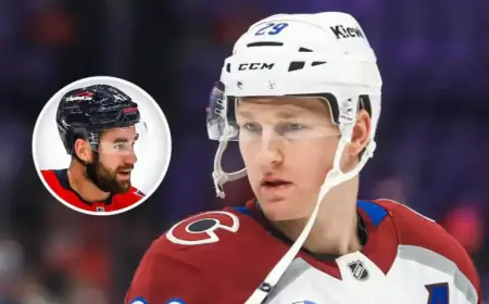 Nathan MacKinnon Praises Tom Wilson for Defending Him After Hit by France