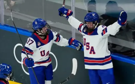 US Women’s Hockey Challenges Sweden in Semifinals