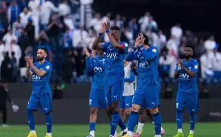 Al Hilal Reveals Anticipated Lineup Against Al Wahda UAE