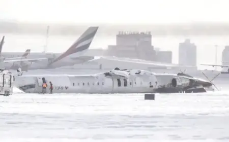 “Fiery Crash at Toronto’s Pearson Airport Haunts Passengers One Year Later”