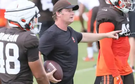 Browns Pick Tarver, Undlin, Rutenberg as Finalists for Defensive Coordinator