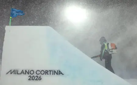 Blizzard Delays Winter Olympics Big Air Final Starring Kirsty Muir