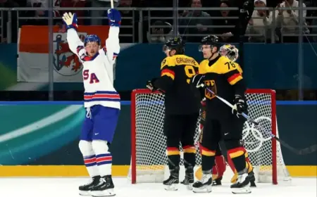 USA Men’s Hockey Dominates Germany for Best Olympic Victory Yet