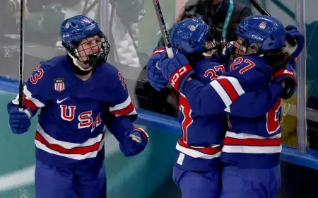 Olympic Hockey: U.S. Women’s Hockey Rolls Past Sweden, 5–0, to Reach the Women’s Hockey Olympics Gold Medal Game