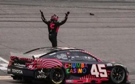 Michael Jordan’s NASCAR Team Wins the Daytona 500 as Tyler Reddick Steals the Victory on the Final Lap
