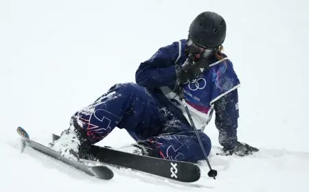 Team GB heartbreak as kirsty muir finishes fourth in big air final