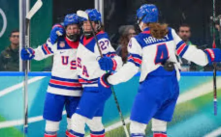 Canada advances to gold game in olympic hockey after Poulin's historic two-goal performance