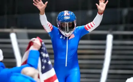U.S. Moms Clinch Gold and Bronze in Olympic Bobsled Showdown