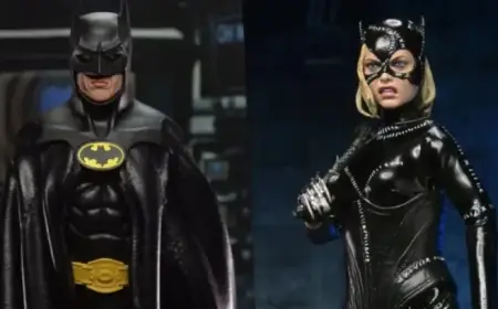 NECA Launches Iconic Batman Figures: Michael Keaton, Michelle Pfeiffer, Danny DeVito