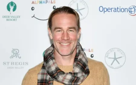 Why did former teen superstar james van der beek need help to pay his medical bills?
