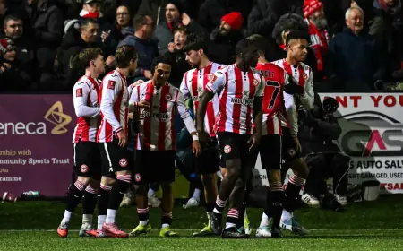 Macclesfield 0-1 Brentford: Premier League side edge past non-league Macclesfield in fa cup