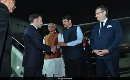 Macron Visits Mumbai for AI Summit and Bilateral Discussions