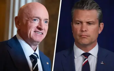 Sen. Mark Kelly Wins First Amendment Case, Defends Military Veterans’ Rights