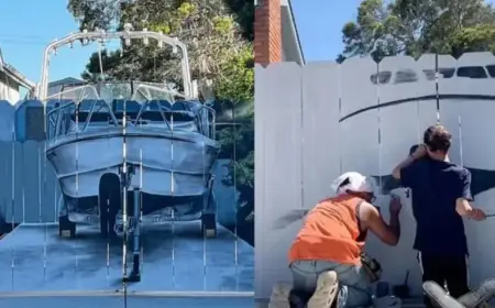 Homeowner Ingeniously Retaliates Against Neighbor’s Boat Complaint