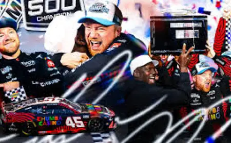 Michael Jordan is a champion again, with nothing but magnanimity for NASCAR