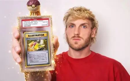 Logan Paul’s Pikachu Pokémon Card Sells for Record-Breaking $16.4 Million