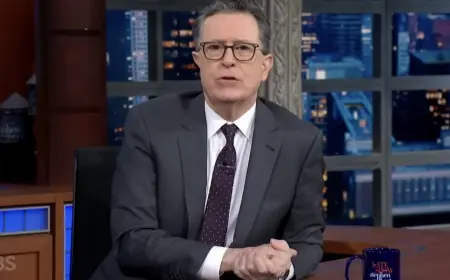 Stephen Colbert Roasts Rumored Noem Romance with NSFW Advice as Late Show Returns
