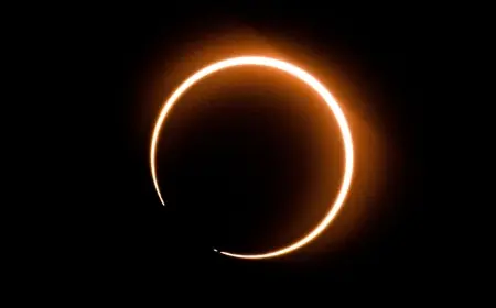 ‘Ring of fire’ annular solar eclipse to sweep across Antarctica on Feb. 17, 2026