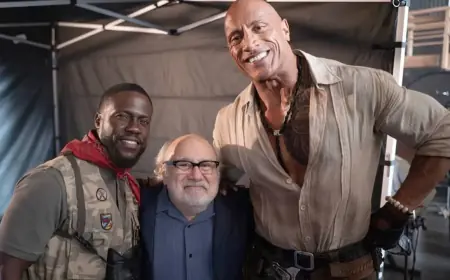 Dwayne Johnson Celebrates Danny DeVito Wrap on Jumanji 3: 'To learn from you has been an honour'