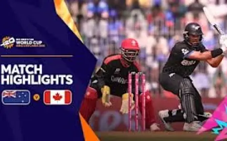 Canada vs New Zealand: Yuvraj Samra makes history with T20 World Cup century but New Zealand reach Super 8s
