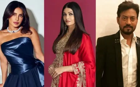 Priyanka Chopra turns scholar-chic in wine red at Harvard India Conference