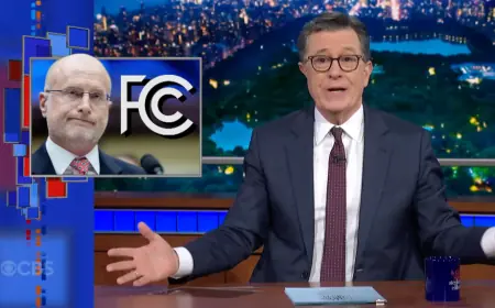 Colbert Challenges Network After James Talarico Booking Is Blocked