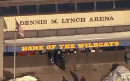 Three dead, including suspect, after Rhode Island shooting at youth hockey game