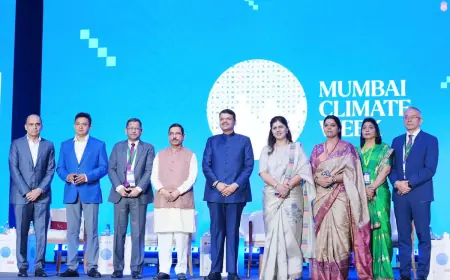 Maharashtra unveils climate finance strategy at Mumbai Climate Week to power green growth